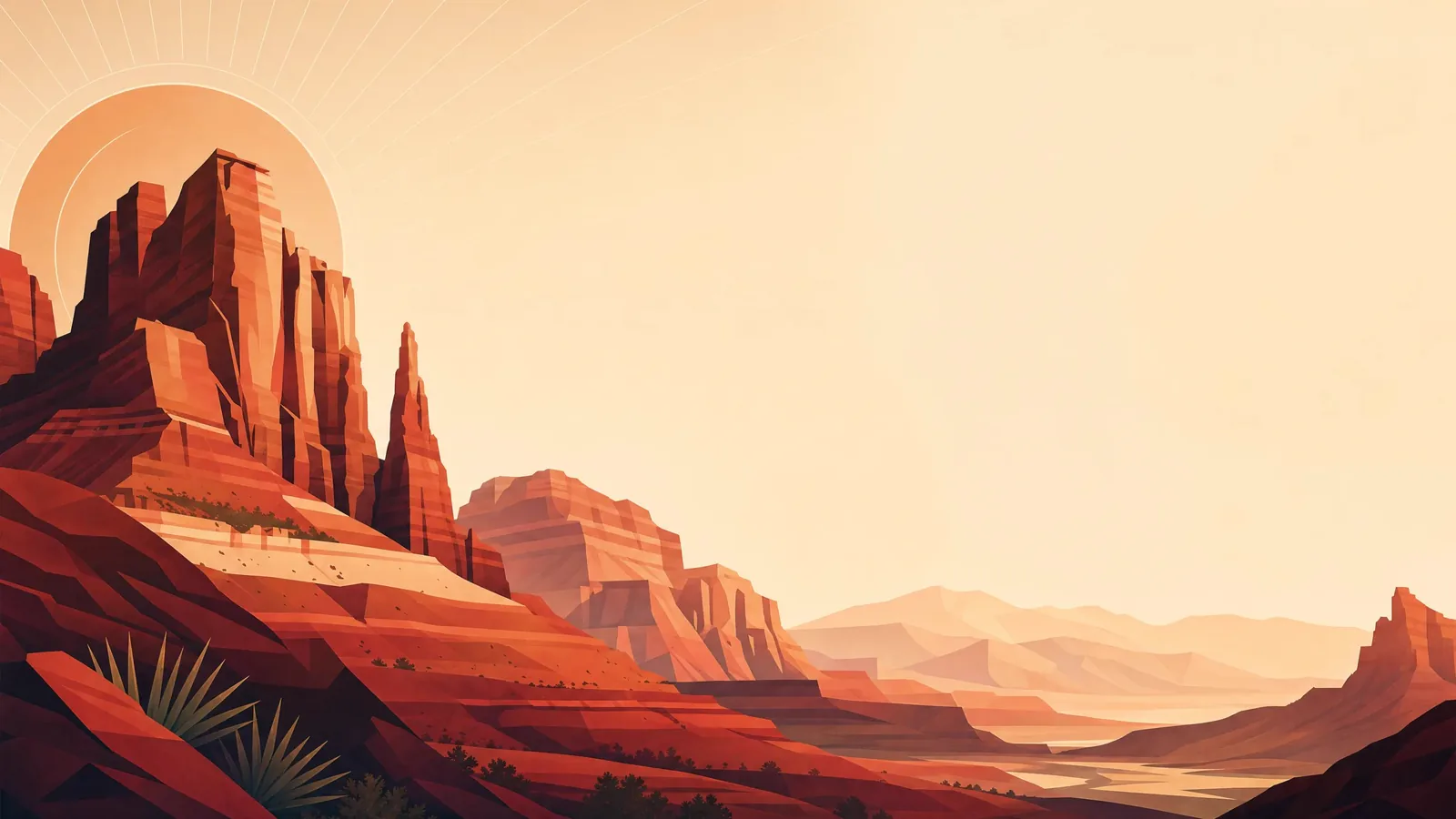 The Dixie Chix Reporting home page hero over a red-rock backdrop